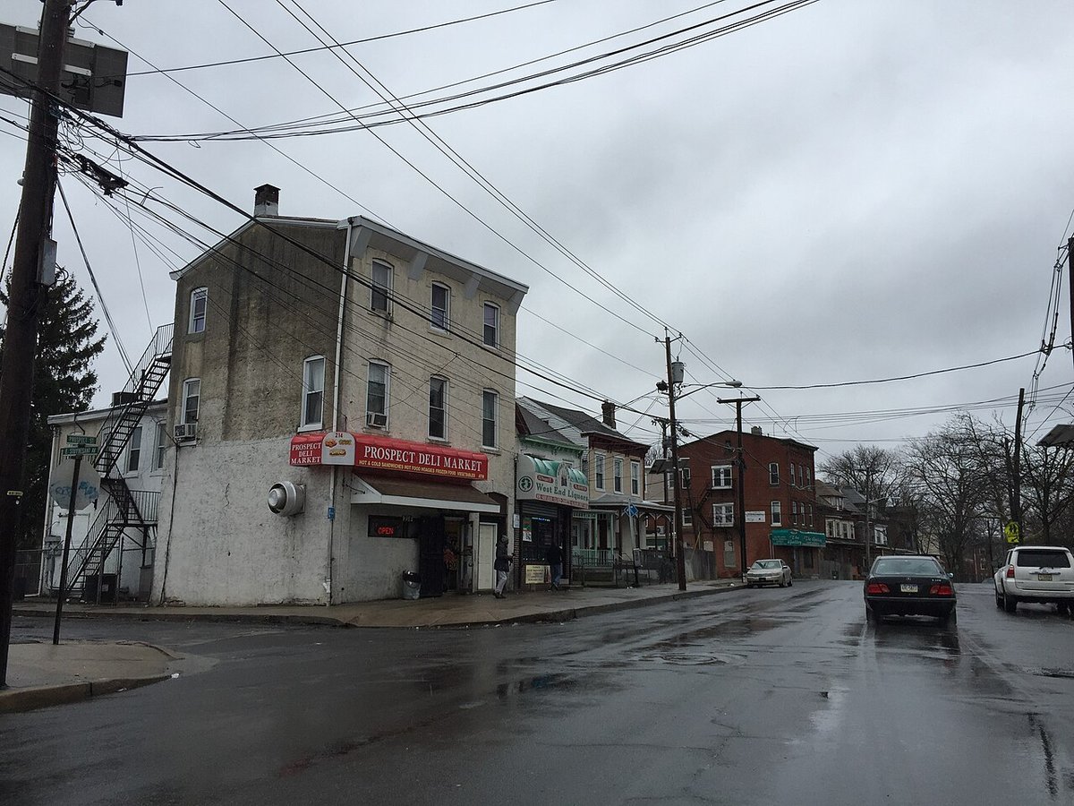 Prospect Street Area, NJ - File:2016-02-23 11 44 26 View southwest along Prospect Street in the  Stuyvesant